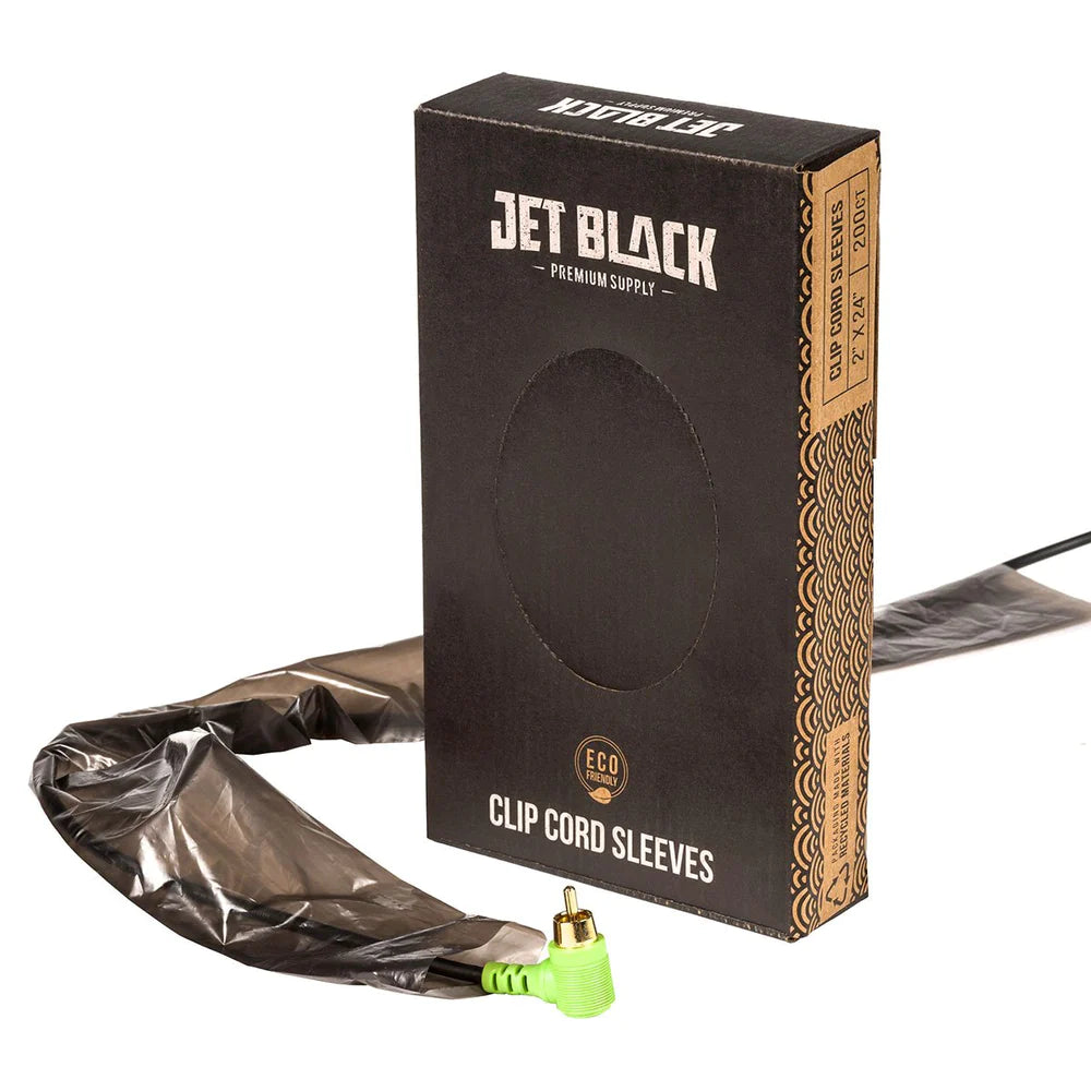 Jet Black Clipcord Sleeves