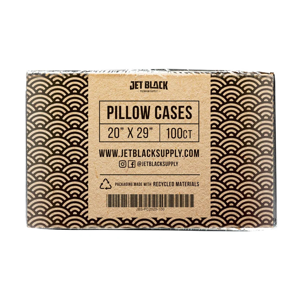 Jet Black Pillow Cases