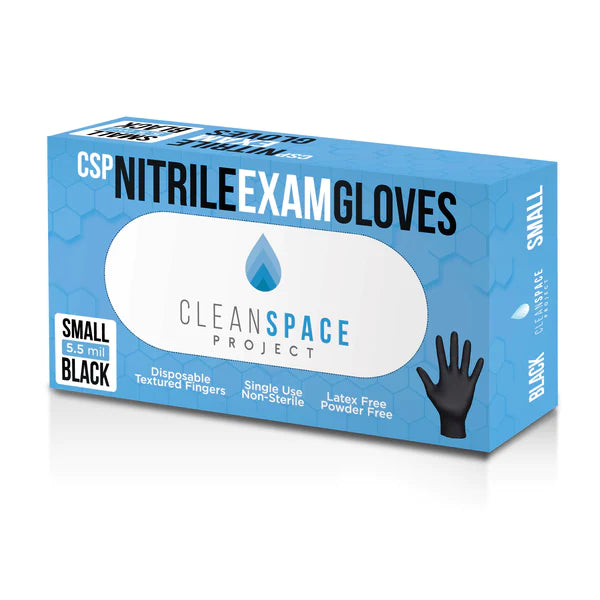 CSP Black Nitrile Gloves