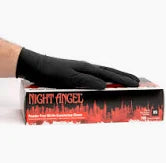 Shadow Black Nitrile Gloves