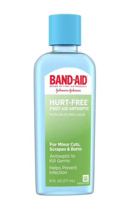 Band-Aid Hurt Free Wash