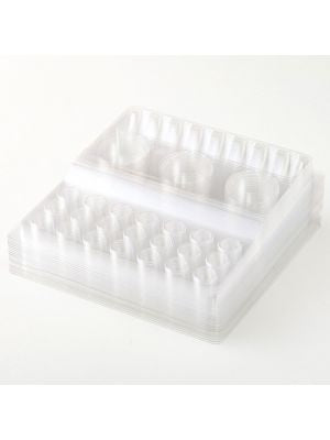 12PCS/Set Disposable Tattoo Ink Tray Plastic Pallet Holder Container Ink FD  | eBay